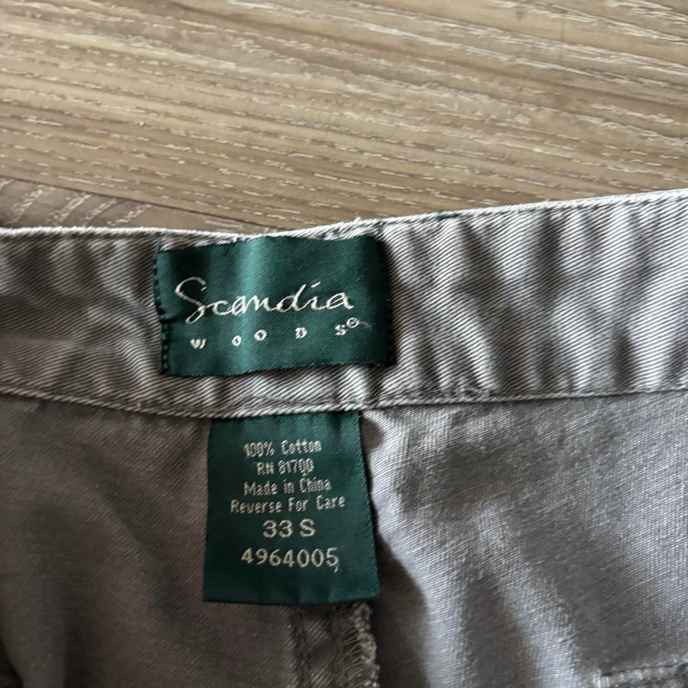 Vintage Y2K/2000s Grey Skater Cargo Pants! 31x27 Measures 31 x 27 - Picture 7 of 7